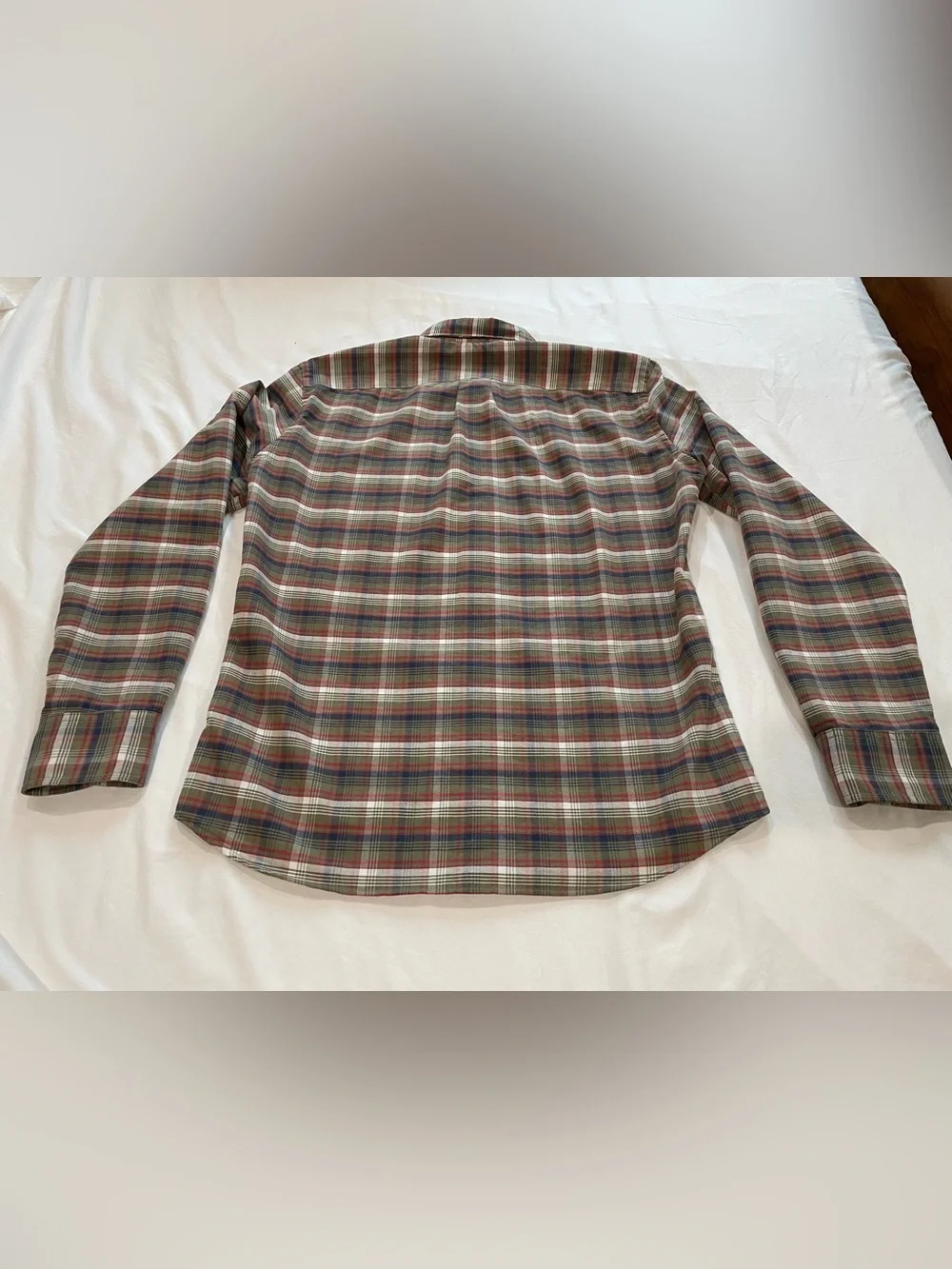 J Crew Men's Plaid Button-Down Slim Oxford Shirt Long Sleeve